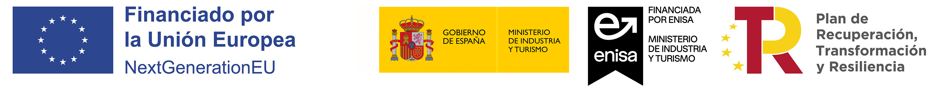 Financiado por la Unión Europea NextGenerationEU, Gobierno de España, ENISA y Plan de Recuperación, Transformación y Resiliencia