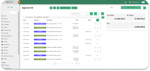 Account ledger